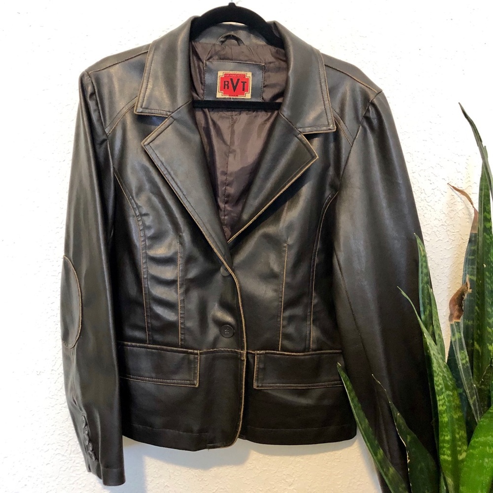 Vintage RVT Faux Leather Jacket